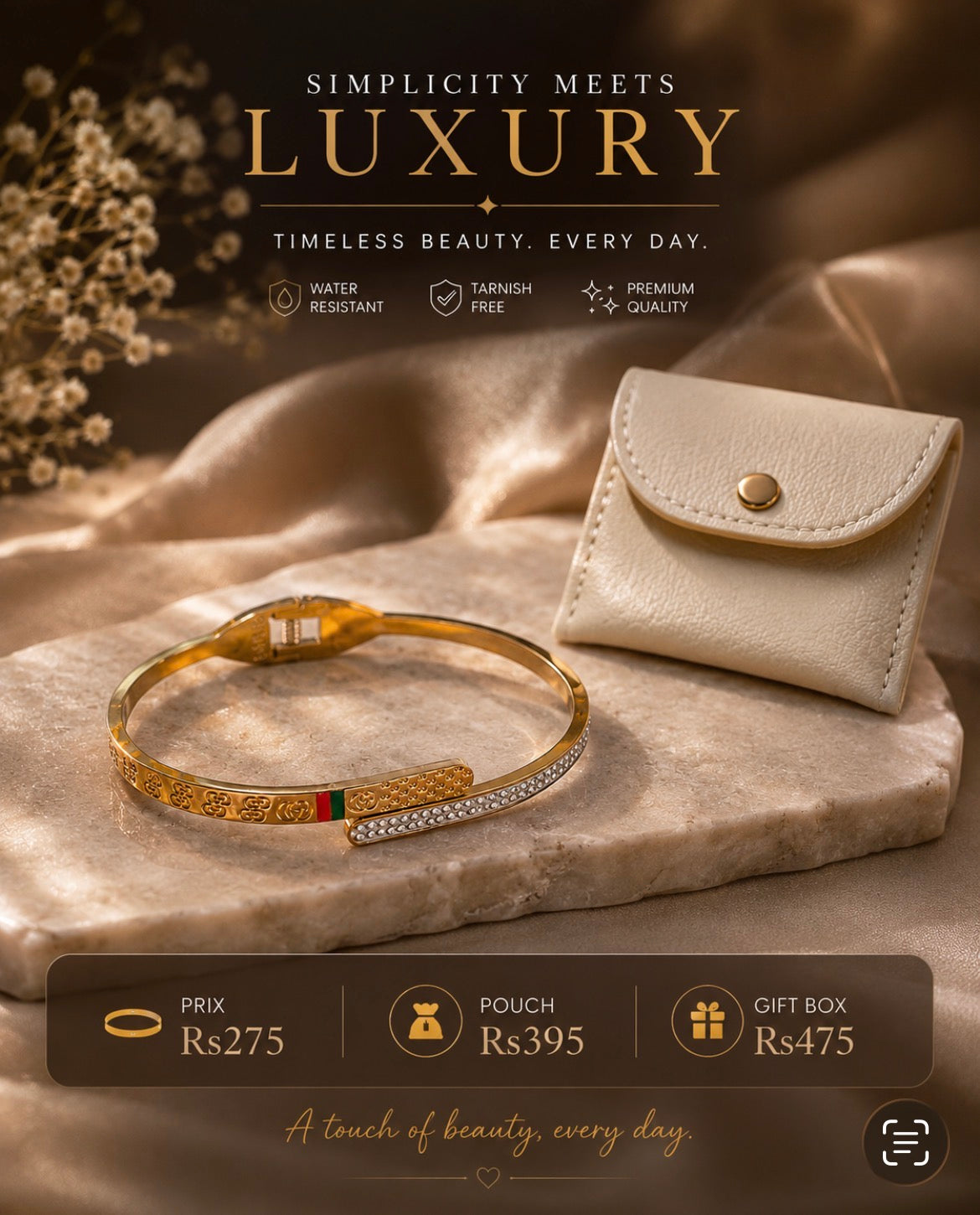 ✨ Simplicity meets luxury. ✨