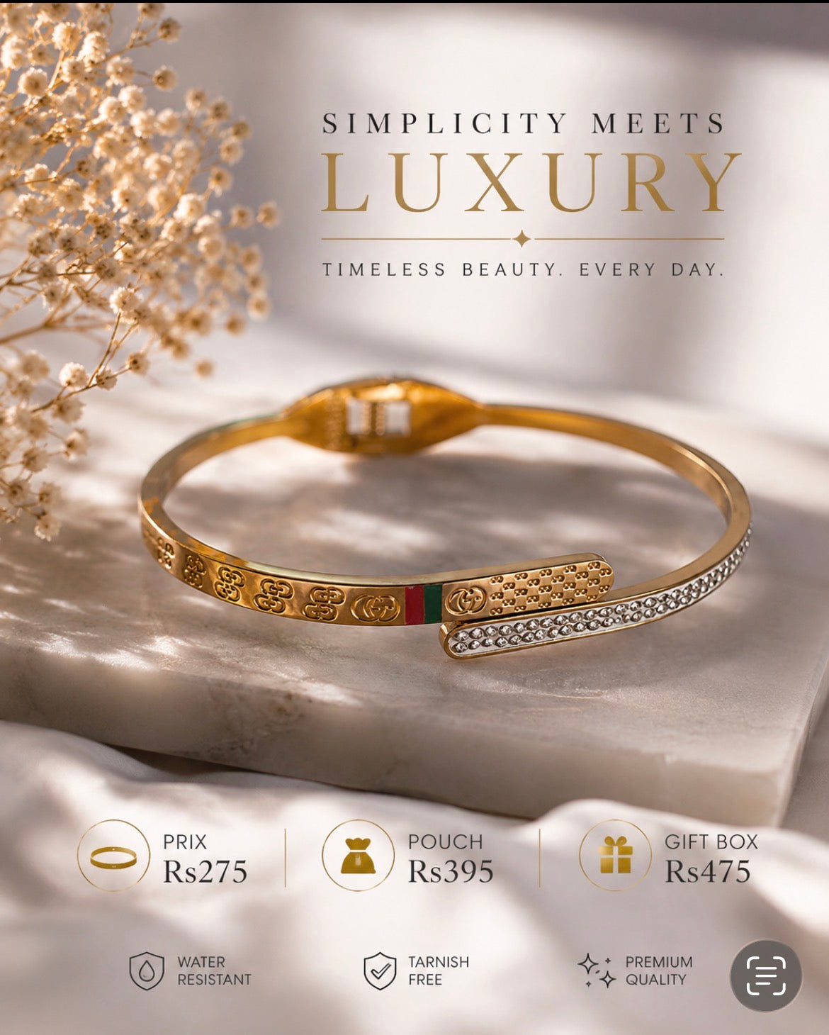 ✨ Simplicity meets luxury. ✨