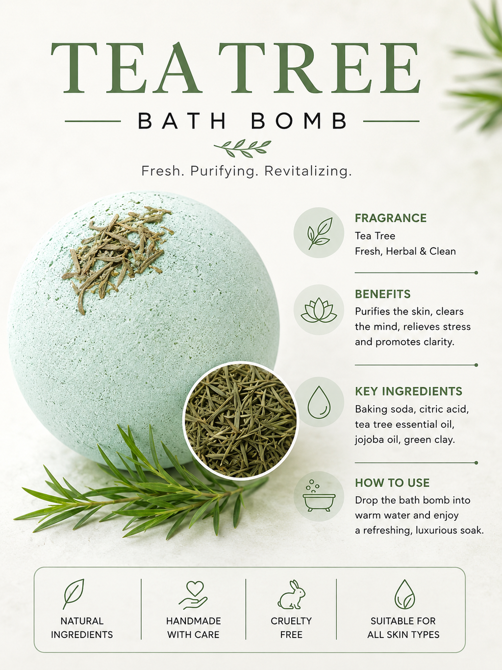 Bath Bomb – Handmade Natural Bath Bombs