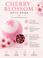 Cherry Blossom Bath Bomb