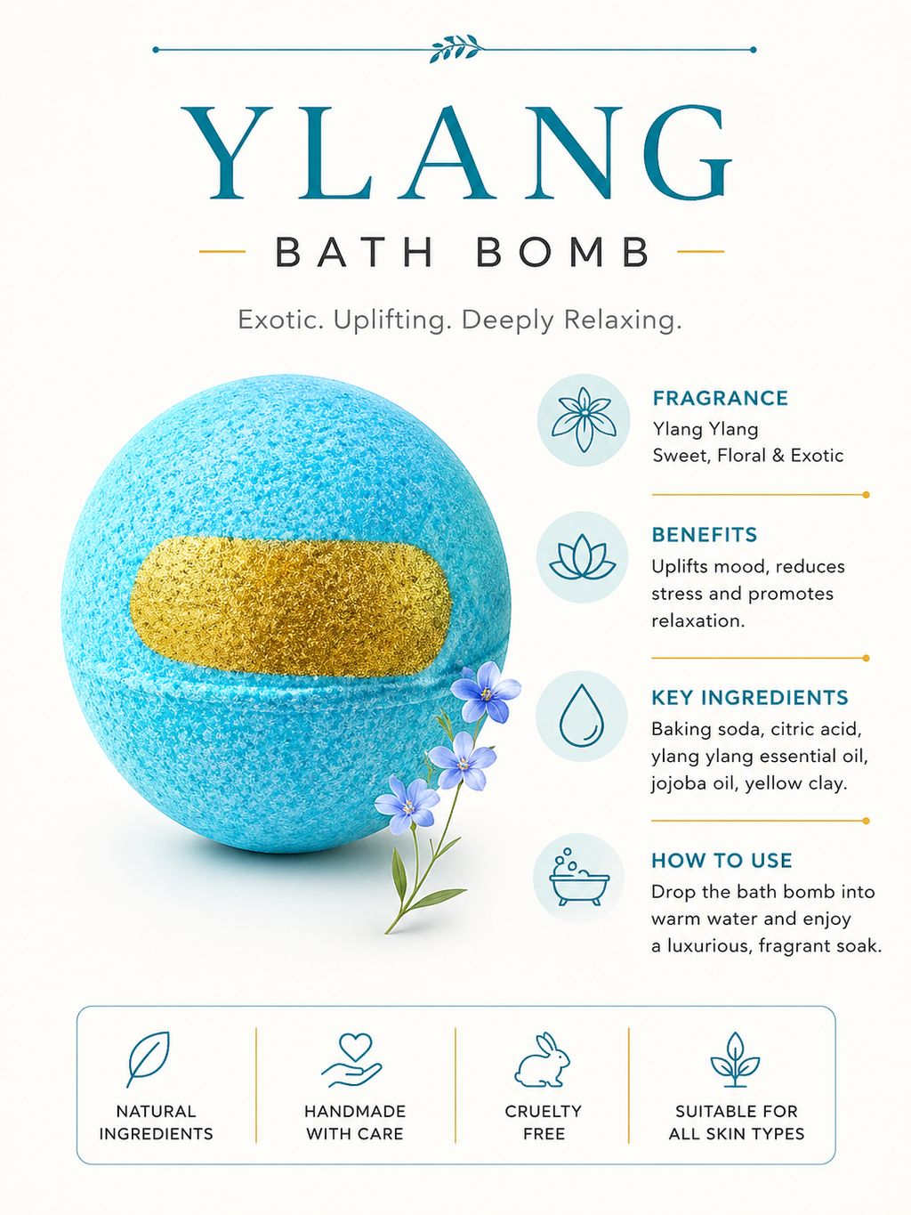 Bath Bomb – Handmade Natural Bath Bombs