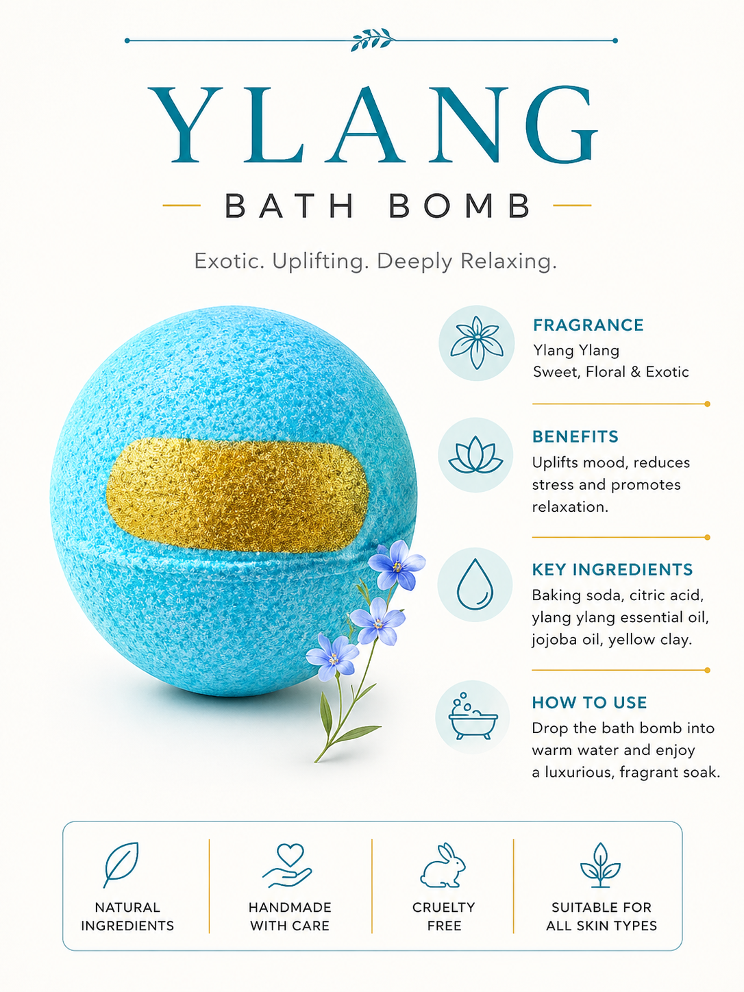 Bath Bomb – Handmade Natural Bath Bombs