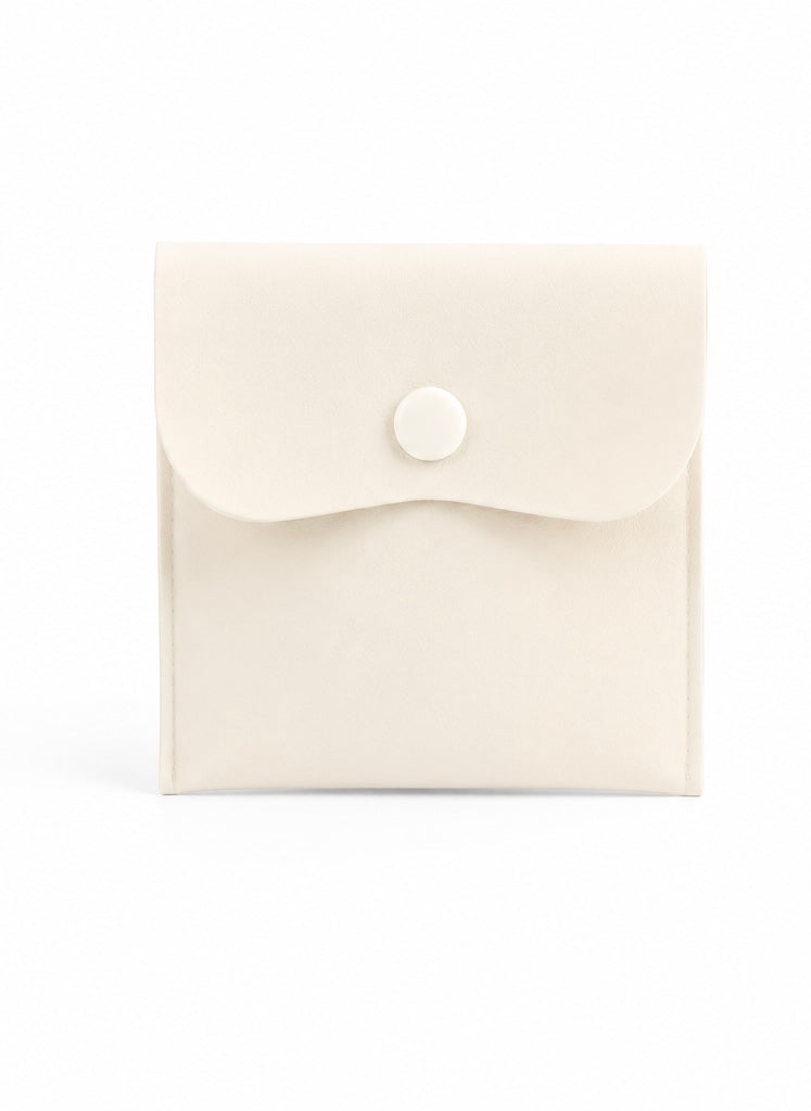 Premium Jewelry Pouch – Cream