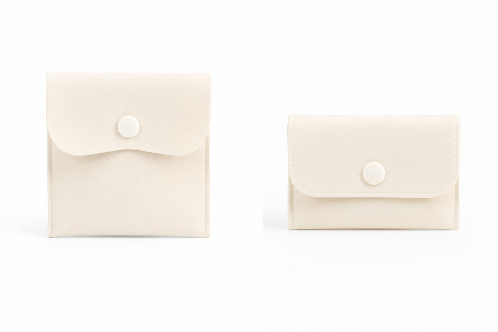 Premium Jewelry Pouch – Cream