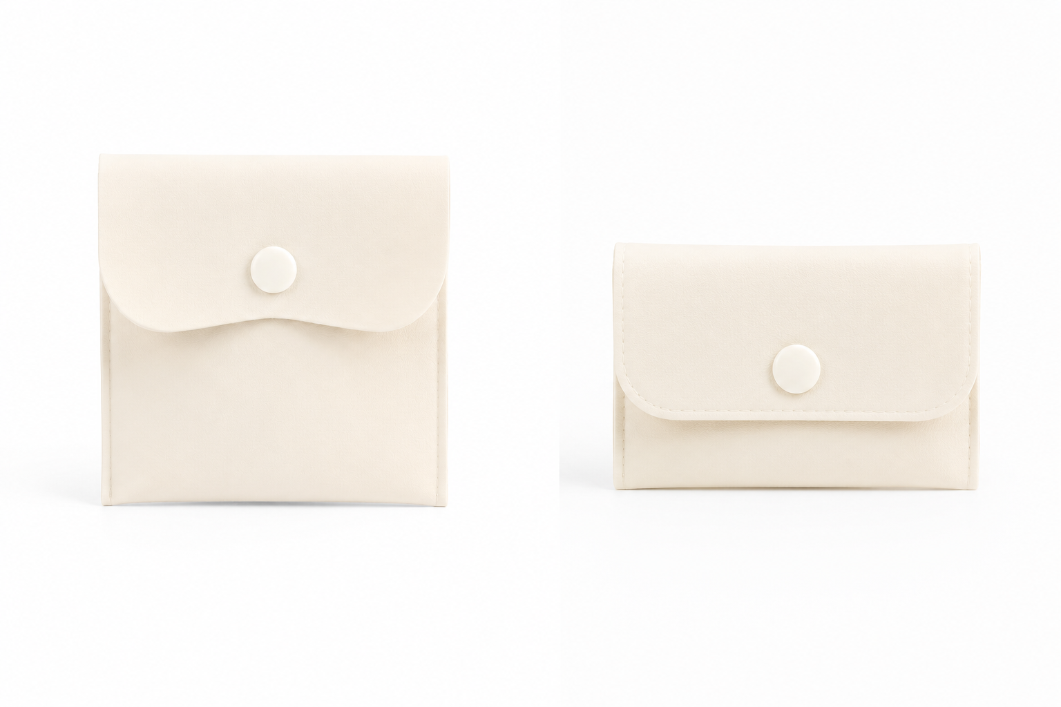Premium Jewelry Pouch – Cream