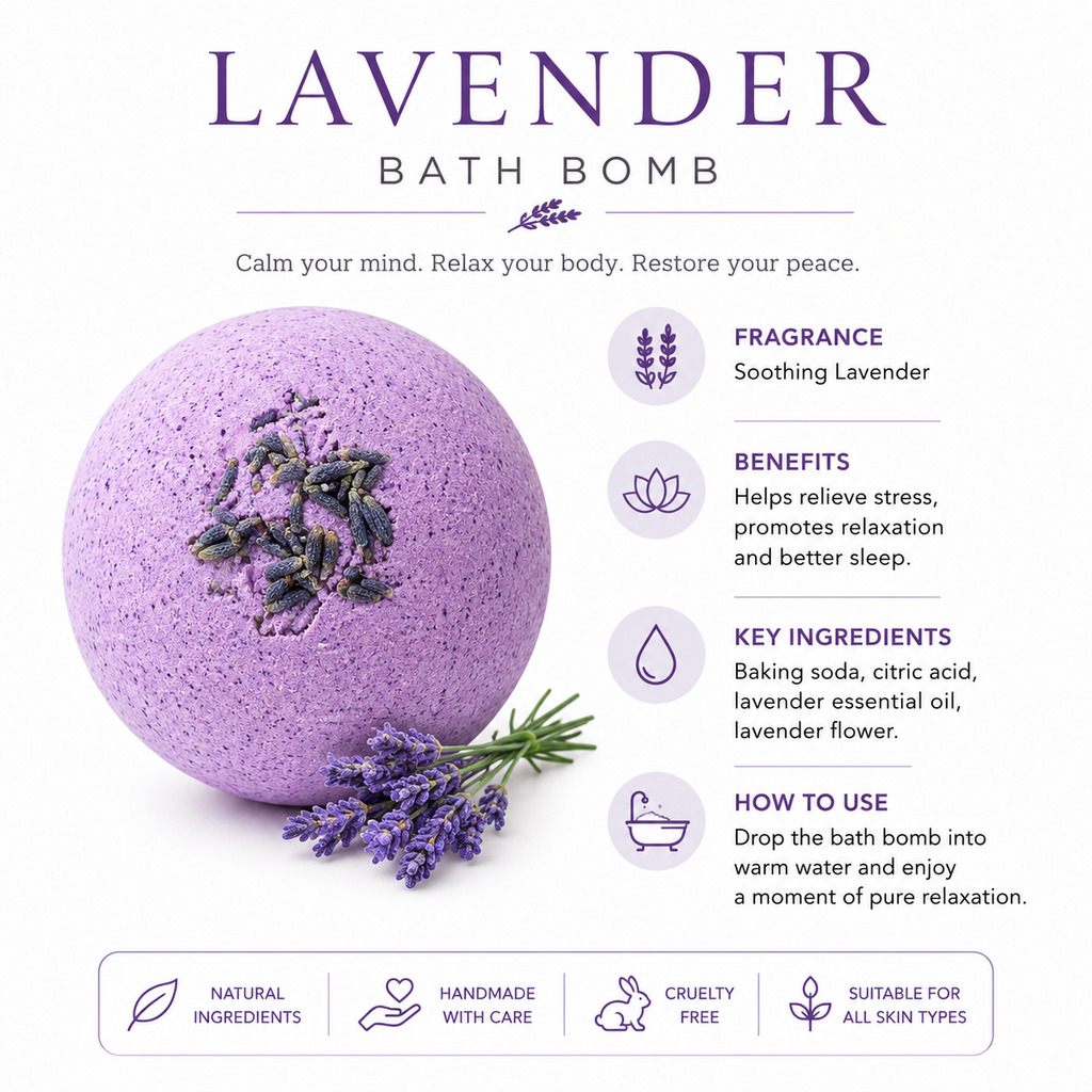 Bath Bomb – Handmade Natural Bath Bombs