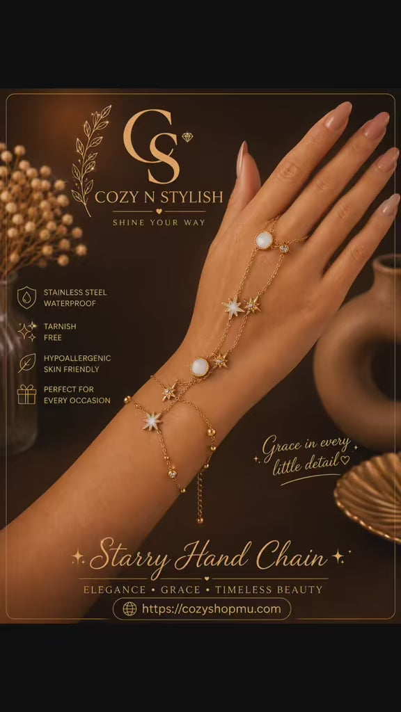 ✨ Starry Hand Chain ✨